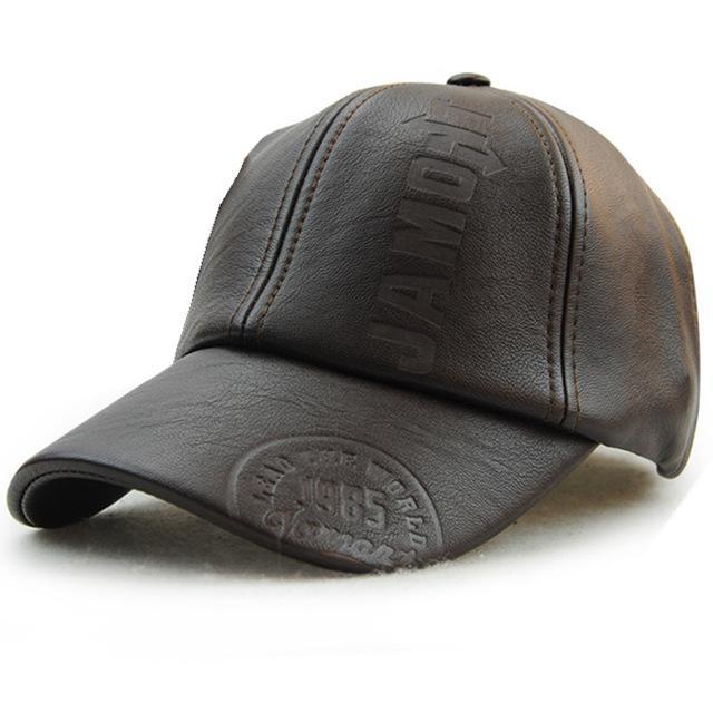 MEN LEATHER HATS