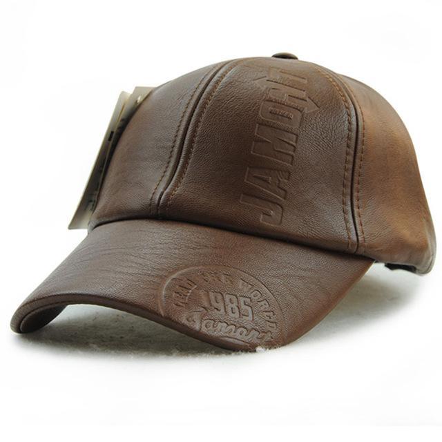 MEN LEATHER HATS